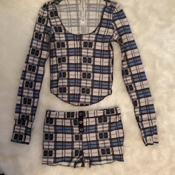 Free People Glacier Thermal Pajama Set - Picture 3 of 7